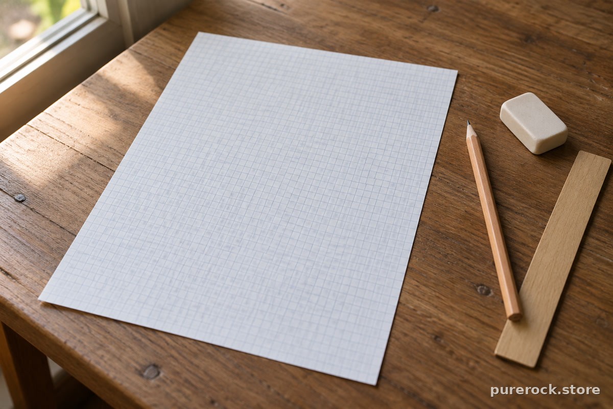 Blank graph paper with a pencil and small ruler on a desk, suggesting careful measurement when judging how large an effect really is